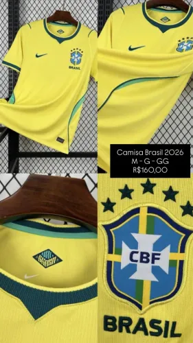 Camisa Brasil 2026 Copa