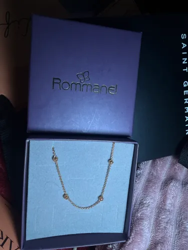pulseira rommanel 18k NOVO