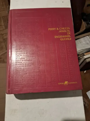 Manual de Engenharia Química/ Perry & Chilton/ PAUSADO 
