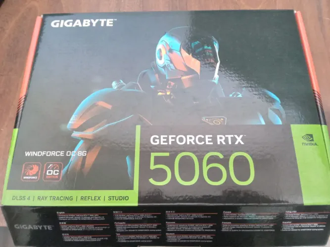 Placa vídeo rtx 5060 8gb gigabyte 