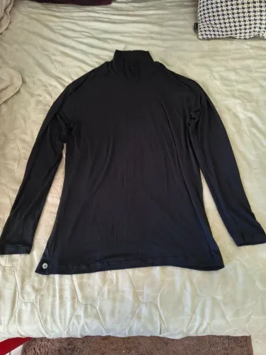 Camisas Slim Fit Gola Alta Manga Comprida NOVAS