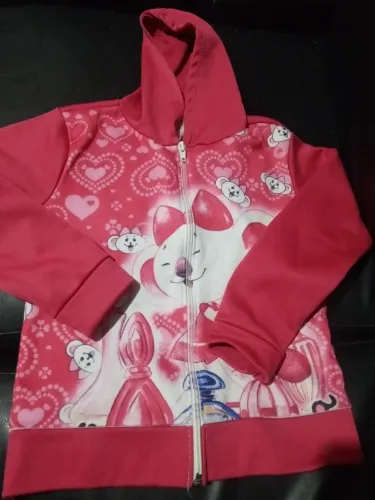 Blusa p/ frio agasalho infantil menina