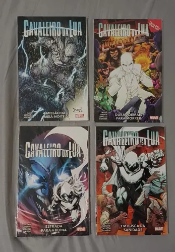 HQ Cavaleiro da Lua Vol. 1 ao 4 - Completo - Ótimo estado