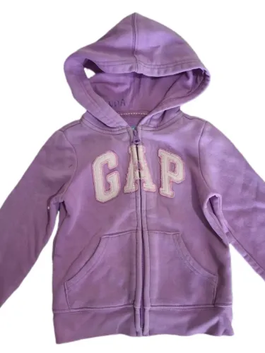 Moletom lilás gap infantil com capuz original tm 8