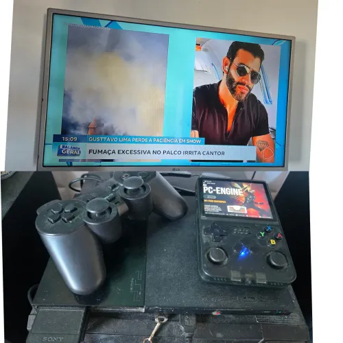 TV LG 32 + Ps2 + Game Portátil 