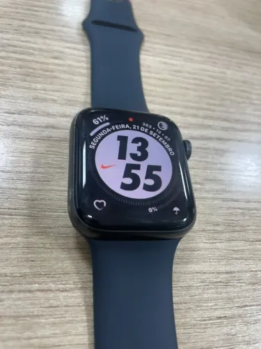 Apple Watch Series Se 1 Gps 44 Mm Preto Modelo A2352 (Usado)