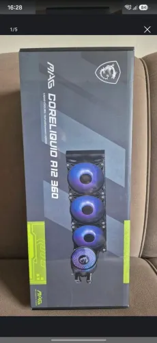 Water Cooler MSI A12 360MM PRETO