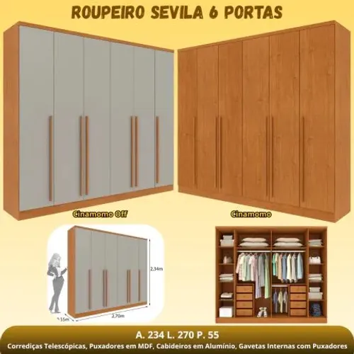ROUPEIRO SEVILA 6 PTAS