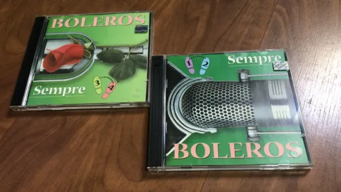 Cd Boleros Sempre - Coleção 4 Cds - Como Novos!