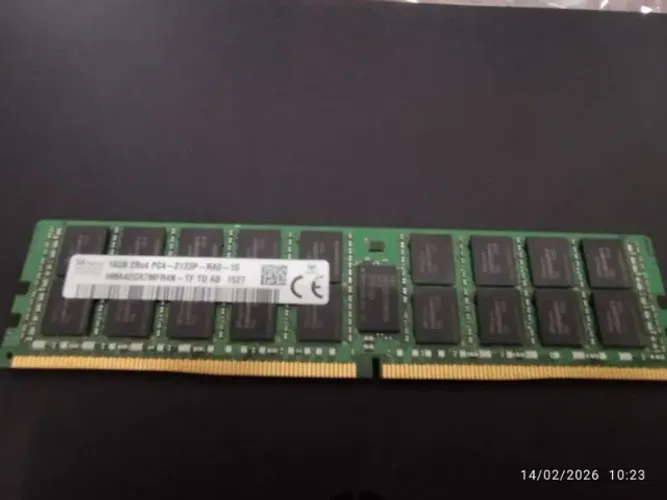 Memória RAM ECC DDR4 2133 MHz 16 gb