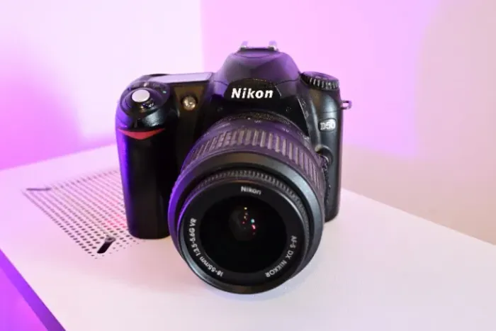 Kit Camera DSLR Nikon D50 com lente 18-55mm