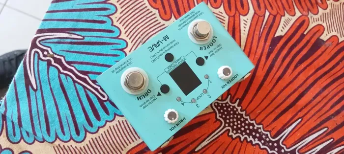 M-vave Lost Tempo Effect Pedal Drum & Looper Effector Mini