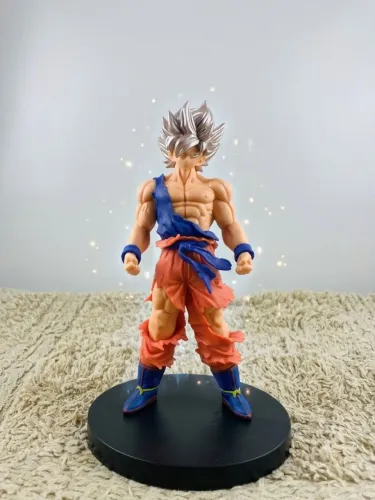 Boneco Goku Instinto Superior Colecionável Dragon Ball