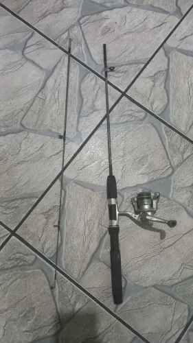 Vara Com Molinete Silver Fox Q8100