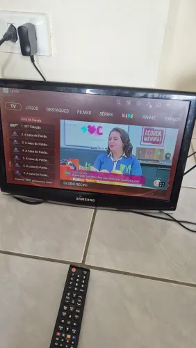 TV SAMSUNG 21 POLEGADAS COM CHROMECAST