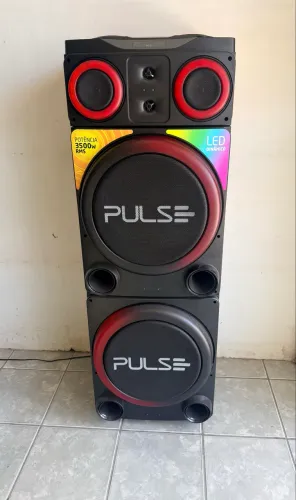 CAIXA ACÚSTICA PULSE 3.5000W potência RMS Nova na garantia e com Nota Fiscal