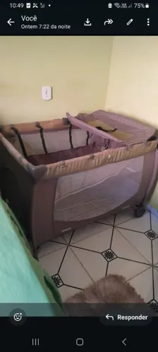 Vendo esse cercadinho de criança 