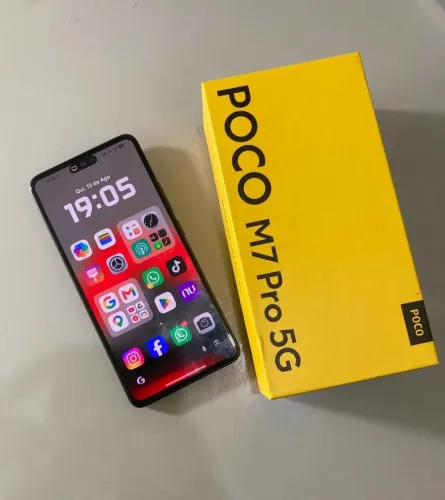 Poço M7 pró 12 de ram e 512gb de memória