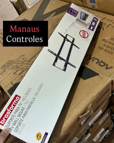 Suporte para TV de 37 - 85 Polegadas ( 4 Pontos de Fixação )