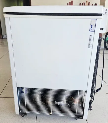 Freezer horizontal Metalfrio 1 porta excelente para uso comercio ou uso residencial