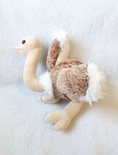 Avestruz de pelúcia 35cm