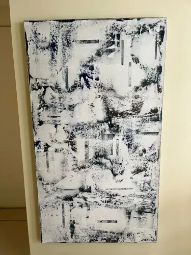 Quadro Abstrato Contemporâneo Grande