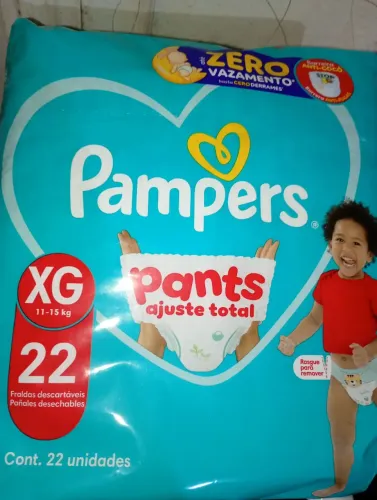 Fralda Pampers XG