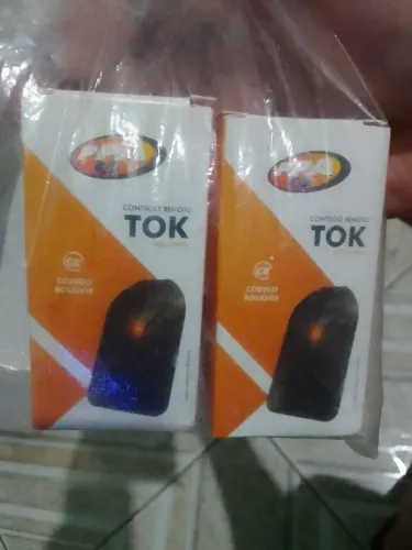 Kit controle portão automático 2 unidades