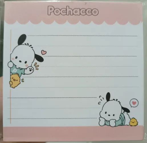 Kit de Papelaria Fofa Cachorrinho Pochacco da Sanrio