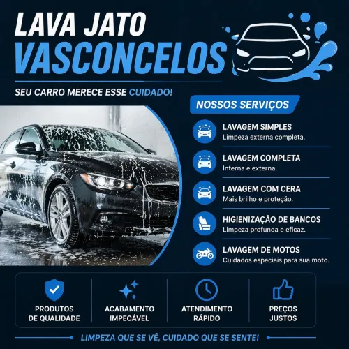 Lava Jato em Januária - Lavagem de Carros e Motos com Qualidade