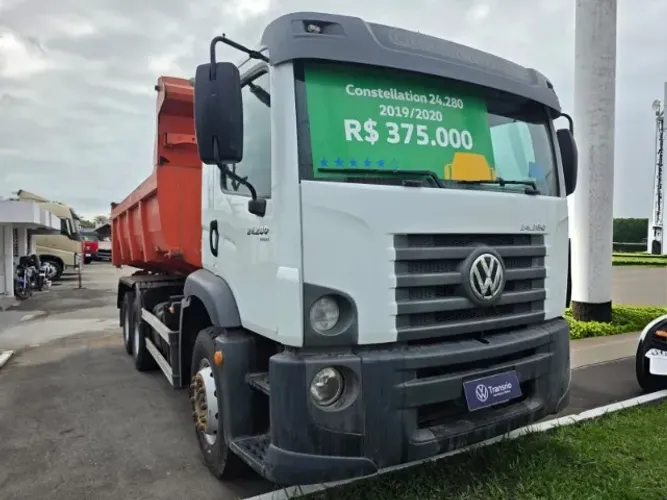 Caminhão VW Constellation 24.280 6x2 2020 Diesel - Truck Pesado