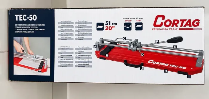 Cortag tec50 cortador de cerâmica