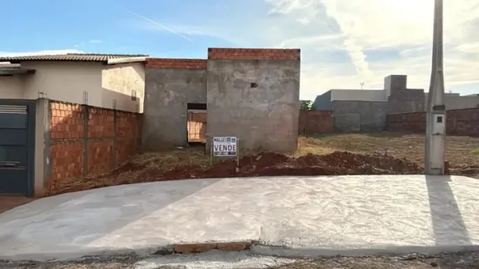 Casa em construção (a terminar) + terreno 284,6m² em Olímpia-SP do Thermas dos Laranjais