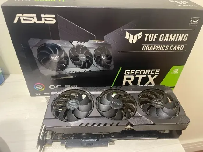 Placa de Video Asus GeForce RTX 3060 Ti TUF Gaming OC LHR 8GB GDDR6