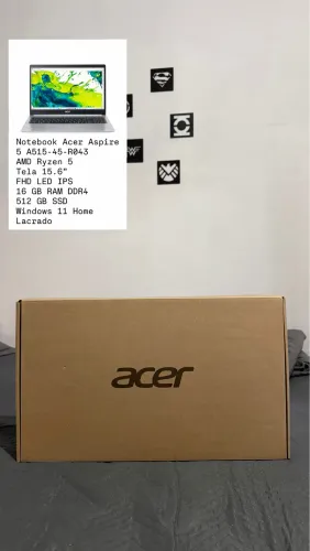 Notebook Acer Aspire 512/16 Lacrado