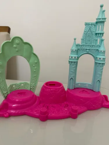play doh castelo de princesas