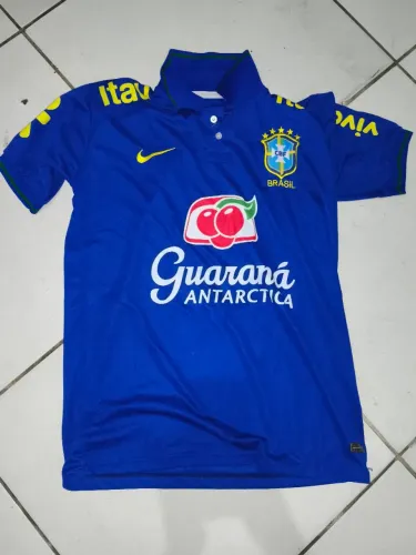 Camisa Brasil guaraná antártica azul escura