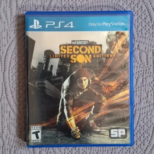 Jogo inFAMOUS Second Son Limited Edition PS4 Mídia Física