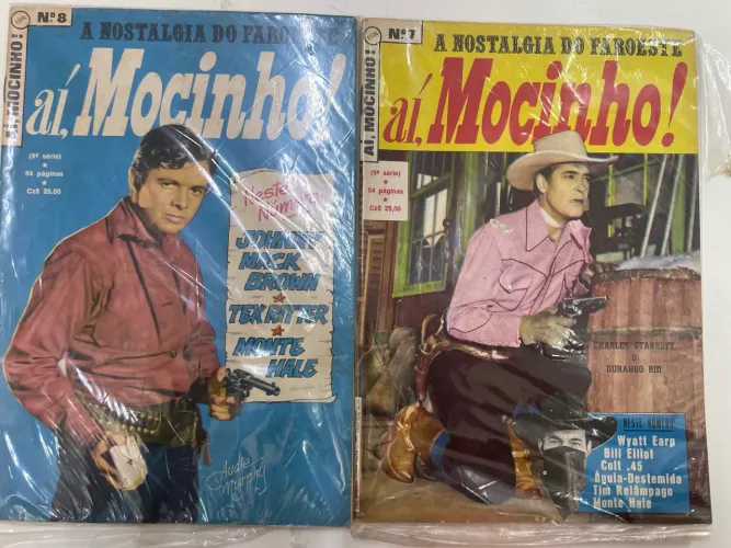 Lote HQs Aí, Mocinho! (9ª Série, Editora EBAL) - Edições 7 e 8