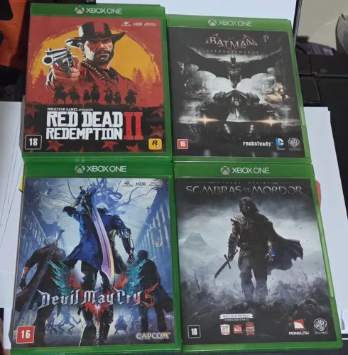 4 jogos de Xbox One