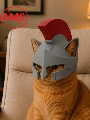 Capacete de Gato Spartano - Novo - R$40