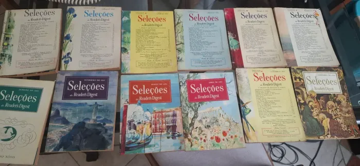 Revistas Seleções Readers Digest 1964 - Coleção Completa