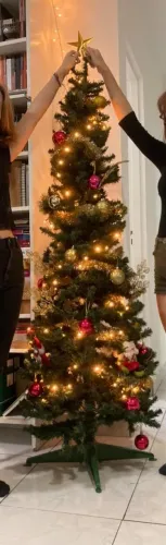 Árvore de Natal 180cm altura linda