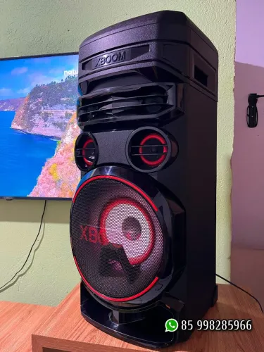 Caixa LG potente e nova