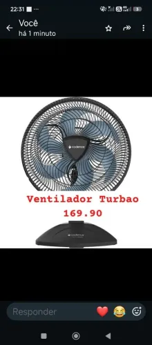 Super Ventilador TUFÃO fortíssimo