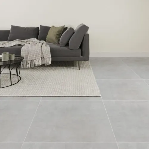 Porcelanato Cimentício Acetinado Interno Borda Reta 72x72cm Milão Artens