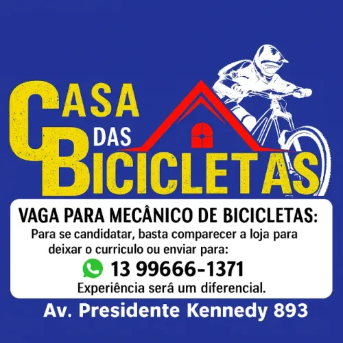 Vaga para Mecânico de bicicletas
