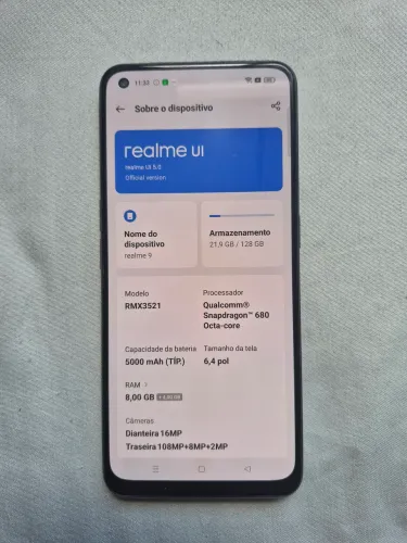 Celular 128GB | 8GB RAM