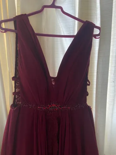 Vestido Marsala da Blessed Ateliê