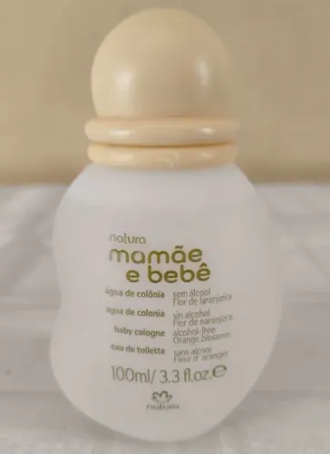 Água de colônia mamãe e bebê flor de laranjeira -NOVO